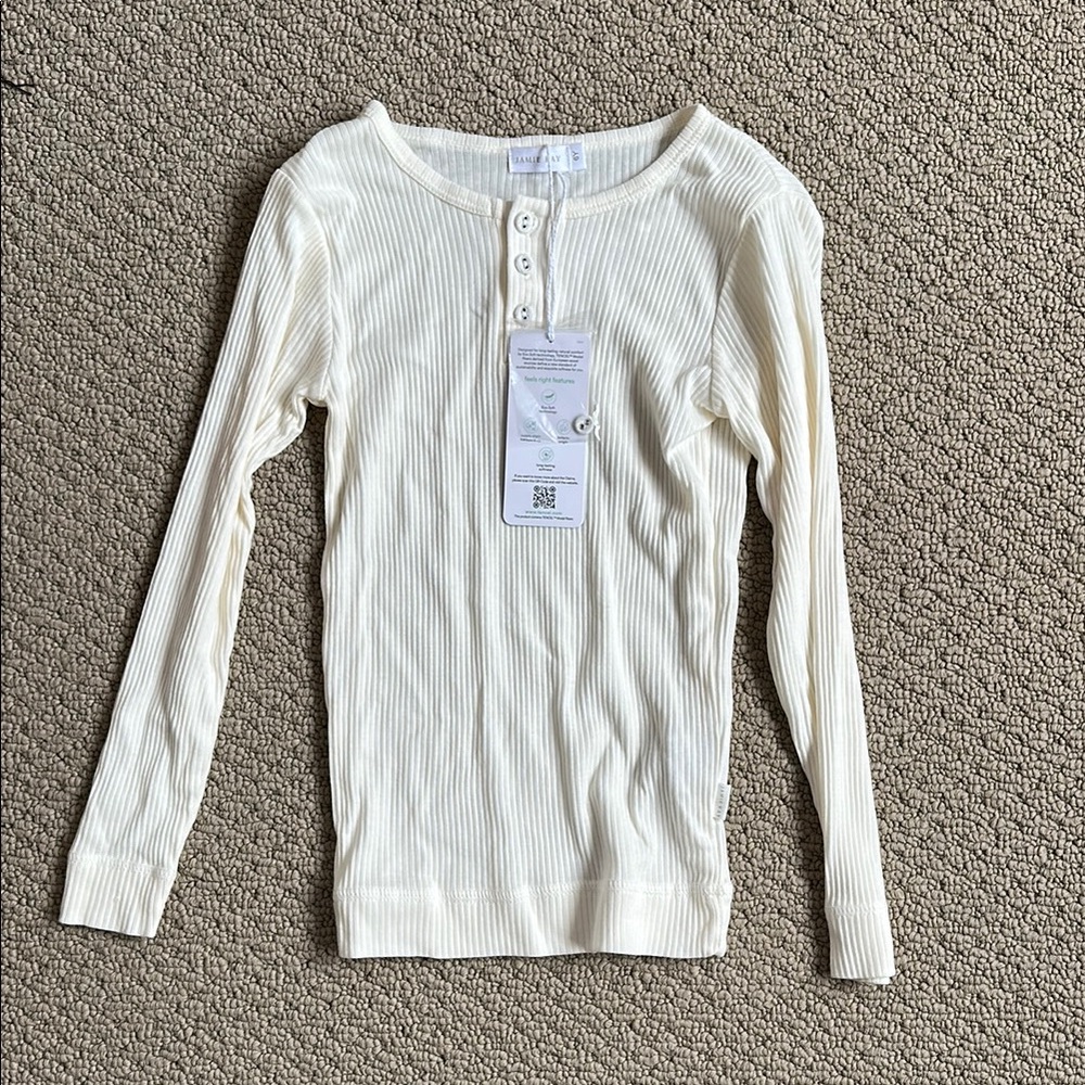 Jamie Kay modal ribbed long sleeve tee top 6